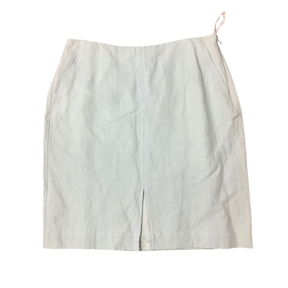 Tommy Bahama Size‎ 10 Silk Linen Skirt Seaform Green Sabrina Short Women’s NEW